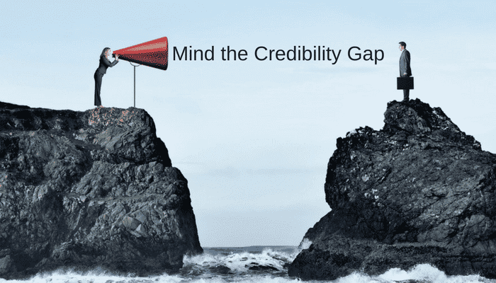 Mind The Credibility Gap article image
