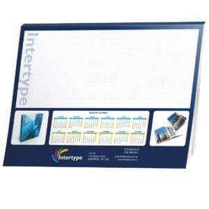 Wall, desk and magnetic calendars produced by Intertype Publishing and Printing