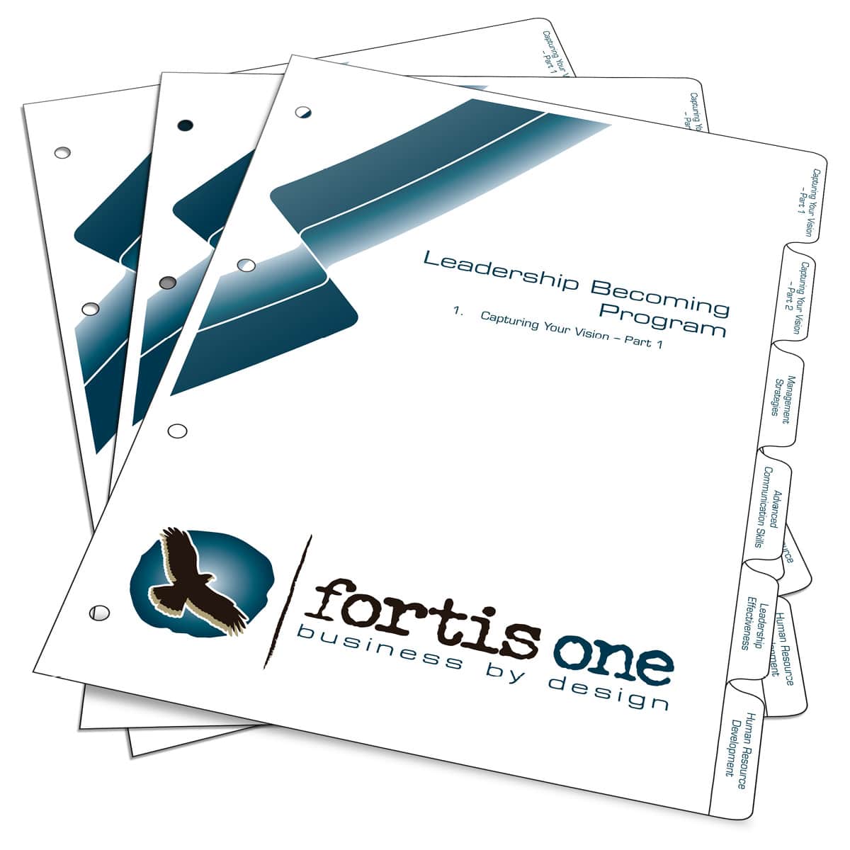 custom printed tab dividers by Intertype publishing and printing