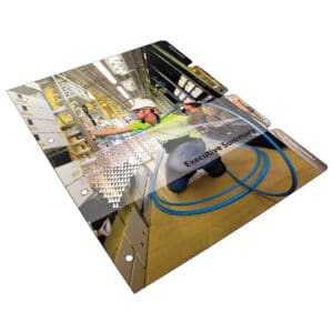 custom printed tab dividers by Intertype publishing and printing