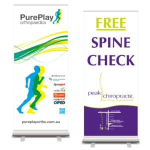 Intertype publish and print provide great looking pull up banners