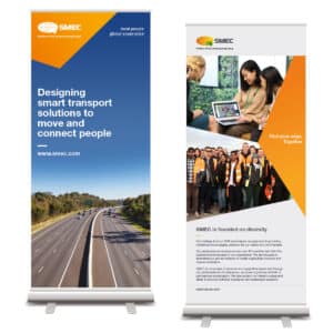 Intertype publish and print provide great looking pull up banners