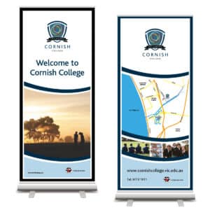 Intertype publish and print provide great looking pull up banners