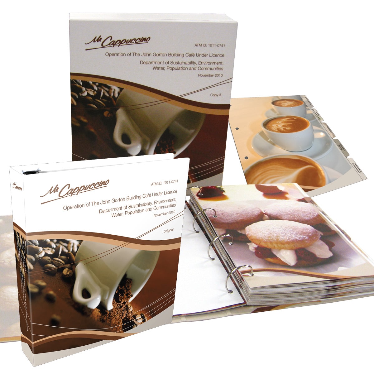 Premium Custom Ring Binder - Tenders