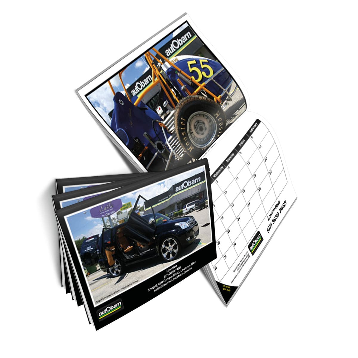 Wall calendar example image