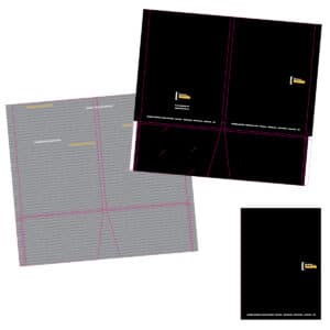 Another environmentally friendly presentation folder from Intertype Publish and Print