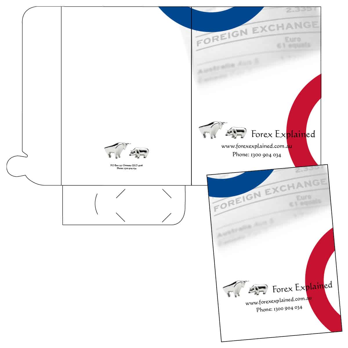 Another environmentally friendly presentation folder from Intertype Publish and Print