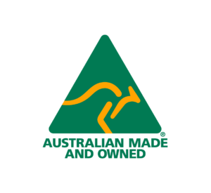 Alt text: Logo showing a green triangular sign with a yellow kangaroo in the center, alongside the text